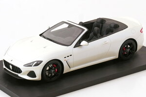 TSM���f�� 1/18 �}�Z���e�B �O�����J�u���I 2019 �z���C�gTSM model 1:18 Maserati GranCabrio 2019 White