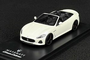 TSM���f�� 1/43 �}�Z���e�B �O�����J�u���I 2019 �p�[���[ �C���f�Z���g �z���C�gTSM Model 1:43 Maserati GranCabrio 2019 Pearly Iridescent White
