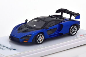 TRUE SCALE miniatures 1/43 }N[ Zi 2019 ^bNu[ ubN True Scale Miniatures 1:43 McLaren Senna 2019 bluemetallic black