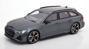 True Scale Miniatures 1/18 AEfB RS6 Aog J[{ ubN GfBV anthracit True Scale Miniatures 1:18 Audi RS6 Avant Carbon Black Edition anthrazit