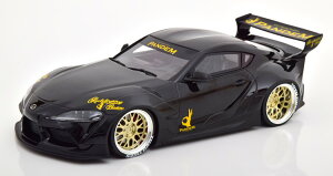 True Scale Miniatures 1/18 g^ GR X[v V1.0 Pandem ubN True Scale Miniatures 1:18 Toyota GR Supra V1.0 Pandem black