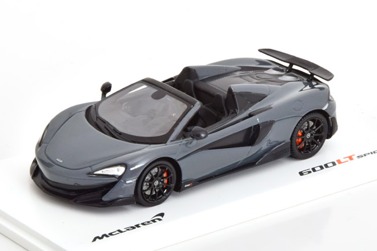 True Scale Miniatures 1/43 マクラーレン 600LT スパイダー 2019 グレーTrue Scale Miniatures  1:43 McLaren 600LT Spider 2019 grey | Reowide モデルカー カタログ SHOP