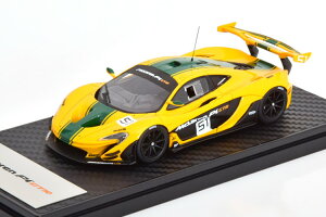 True Scale Miniatures 1/43 }N[ P1 GTR #51 RZvgJ[ CG[True Scale Miniatures 1:43 McLaren P1 GTR No 51 Concept Car Harrods inspired Livery yellow green black