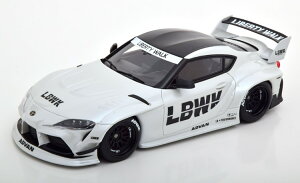 True Scale Miniatures 1/18 g^ X[v GR LBWorks zCg^bNTrue Scale Miniatures 1:18 Toyota Supra GR LB Works whitemetallic