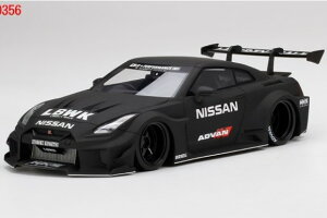 TRUE SCALE 1/18 Y GT-RR (R35) oeB[EH[N 2016 }bgubNTRUE SCALE 1:18 NISSAN GT-RR (R35) LIBERTY WALK 2016 MATT BLACK