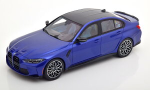 True Scale Miniatures 1/18 BMW M3 G80 �R���y�e�B�V���� �T���[�� 2021 �u���[���^���b�NTrue Scale Miniatures 1:18 BMW M3 G80 Competition Saloon 2021 bluemetallic