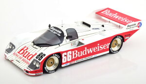 True Scale Miniatures 1/18 |VF 962 D 12 ZuO 1987True Scale Miniatures 1:18 Porsche 962 Winner 12h Sebring 1987 Budweiser Leven/Mass/Rahal