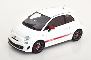 True Scale Miniatures 1/18 tBAbg Aog 595 zCgTrue Scale Miniatures 1:18 Fiat Abarth 595 white
