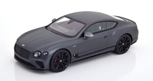 True Scale Miniatures 1/18 xg[ R`l^ GT Xs[h }bgO[^bNTrue Scale Miniatures 1:18 Bentley Continental GT Speed matt-greymetallic
