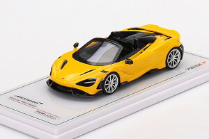 True Scale Miniatures 1/43 マクラーレン 765LT スパイダー 2020 イエローTrue Scale Miniatures 1:43 McLaren 765LT SPIDER 2020 VOLCANO YELLOW