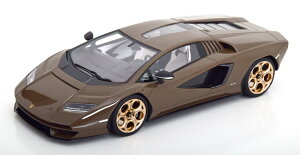 True Scale Miniatures 1/18 �����{���M�[�j �J�E���^�b�N LPI 800-4 2022 �u���E��True Scale Miniatures 1:18 Lamborghini Countach LPI 800-4 2022 brown
