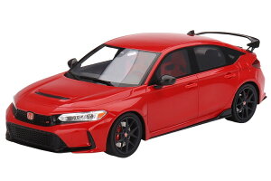 True Scale Miniatures 1/18 z_ VrbN ^CvR LHD 2023 [bhTrue Scale Miniatures 1:18 Honda Civic Type R LHD year 2023 Rallye red