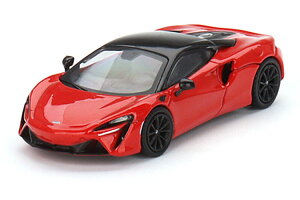 TRUESCALE 1/64 }N[ AgD[ 2021 bh/ubNTRUESCALE 1/64 McLAREN ARTURA 2021 RED BLACK