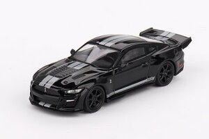 TSM MINI GT 1/64 �V�F���r�[�E�}�X�^���O GT500 �h���S���X�l�[�N �R���Z�v�g LHD �u���b�N/�O���[TSM MINI GT 1:64 Shelby Mustang GT500 Dragon Snake Concept LHD black/grey