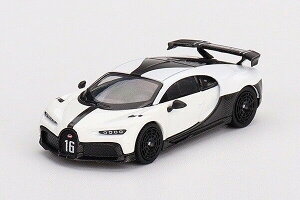 TSM MINI GT 1/64 uKbeB V sAX|[c LHD zCgJ[{TSM MINI GT 1/64 Bugatti Chiron Pur Sport LHD " white carbon