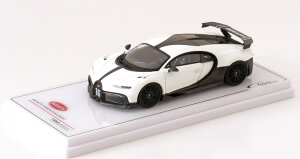 True Scale Miniatures 1/43 uKbeB V X[p[ X|[c zCgJ[{True Scale Miniatures 1:43 Bugatti Chiron Super Sport white carbon