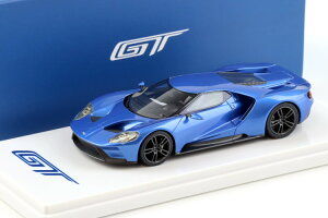 TSM MODEL 1/43 tH[h GT fgCg I[g V[ 2015 Lbh u[ tH[h RNVTSM MODEL 1:43 Ford GT Detroit Auto Show 2015 Liquid blue Ford Collection