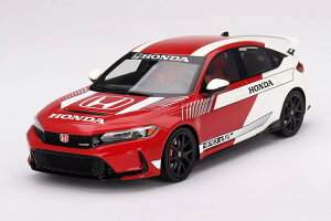 gbvXs[h 1/43 z_ VrbN ^Cv R 2023 #1 y[XJ[ bhTop Speed 1:43 Honda Civic Type R 2023 #1 Pece Car red
