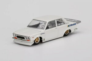 TSM �~�jGT 1/64 �_�b�g�T�� 510 �v���X�g���[�g �O���f�B �X���n�E�X �p�[���z���C�g ���n���h��TSM MINI GT 1:64 Datsun 510 Pro Street Greddy KAIDO HOUSE pearl white LHD