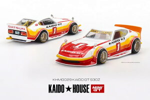 TSM ~jGT 1/64 _bgT tFAfBZ #1 JChE GTnEX o[W1 zCg bh CG[ IWTSM MINI GT 1:64 Datsun Fairlady Z No.1 Kaido GT House Version 1 white red yellow orange
