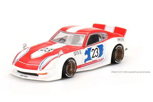TSM ~jGT 1/64 _bgT tFAfBZ #23 XnEX bh zCgTSM MINI GT 1:64 Datsun Fairlady Z No.23 Kaido House red white