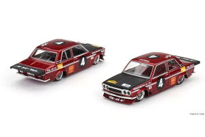 TSM �~�jGT 1/64 �_�b�g�T�� �J�C�h�E 510 �v���X�g���[�g �W���p�� V1 #4 ���n���h��TSM MINI GT 1:64 Datsun KAIDO 510 pro street JAPAN V1 #4