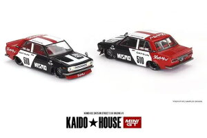 TSM ~jGT 1/64 _bgT Xg[g JChE 510 [VO V1 nhTSM MINI GT 1:64 Datsun Street KAIDO 510 Racing V1 LHD