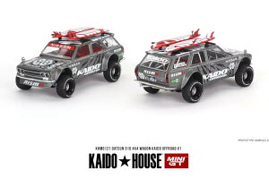 TSM ~jGT 1/64 _bgT 510 S 4x4 It[h #90 V1 XnEXTSM MINI GT 1:64 Datsun 510 Wagon 4x4 Offroad #90 V1 Kaido House
