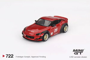 �~�jGT 1/64 �p���f�� ���Y Z #23 �p�b�V�������b�h ���n���h��MINI GT 1:64 Pandem Nissan Z #23 passion red LHD
