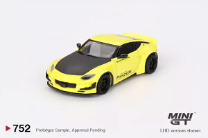 �~�jGT 1/64 �p���f�� ���Y Z �C�J�Y�`�C�G���[ ���n���h��MINI GT 1:64 Pandem Nissan Z Ikazuchi Yellow LHD