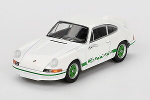 TSM ~j GT 1/64 |VF 911 J RS 2.7 Ov zCg O[o[ nhTSM Mini GT 1:64 Porsche 911 Carrera RS 2.7 Grand Prix White Green Livery LHD
