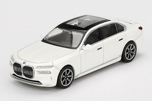 TSM �~�j GT 1/64 BMW i7 x�h���C�u60 �~�l�����z���C�g ���n���h��TSM Mini GT 1:64 BMW i7 xDrive60 blister package Mineral White LHD