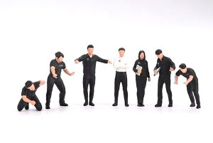 TSM ~jGT 1/64 ANZT[Zbg YjX[VO`[ tBMA 7̃Zbg fJ[͕tĂ܂ TSM MINI GT 1:64 ACCESSORIES SET 7X TEAM NISSAN NISMO RACING FIGURES