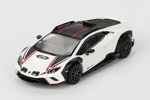 TSM �~�j GT 1/64 �����{���M�[�j �E���J�� �X�e���[�g �r�A���R �A�\�| �z���C�g �E�n���h��TSM Mini GT 1:64 Lamborghini Huracan Sterrato Bianco Asopo White RHD
