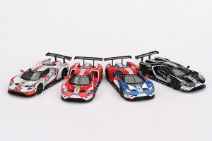 TSM ~jGT 1/64 tH[h GT LMGTEv 2019 E}24 tH[h`bvKibV`[4ZbgTSM MINI GT 1:64 Ford GT LMGTE PRO 2019 24 Hrs of Le Mans Ford Chip Ganassi Team 4 Cars Set