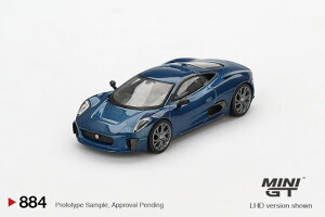 TSM �~�j GT 1/64 �W���K�[ C-X75 ���n���h�� �_�[�N�u���[���^���b�N �u���b�N����TSM MINI GT 1:64 Jaguar C-X75 LHD dark blue metallic with black interior