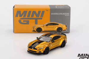 TSM �~�j GT 1/64 �t�H�[�h �}�X�^���O ���o�e�B�E�H�[�N LB-���[�N�X ���n���h�� LB�S�[���h �u���b�N����TSM MINI GT 1:64 Ford Mustang Liberty Walk LB-Works LHD LB Gold with black interior