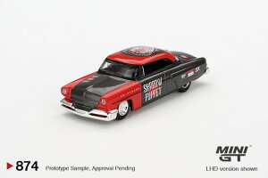 TSM �~�j GT 1/64 �����J�[�� �J�v�� �z�b�g���b�h MIZU 2024 �V���h�E�p�y�b�gTSM MINI GT 1:64 Lincoln Capri Hot Rod MIZU 2024 Shadow Puppet