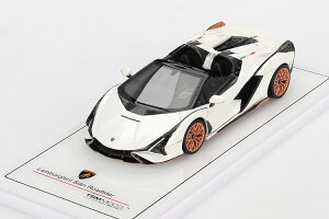 TSMf 1/43 {M[j VA FKP 37 nCubh [hX^[ I[v #19 2020 rARA\| zCg ubNTSM model 1:43 LAMBORGHINI SIAN FKP 37 HYBRID ROADSTER OPEN N19 2020 BIANCO ASOPO WHITE BLAC