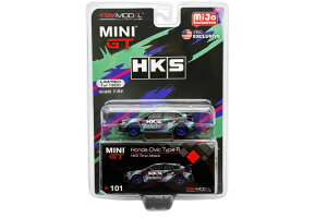 ~j GT 1/64 z_ VrbN ^CvR HKS ^CA^bNMini GT 1:64 Honda Civic Type R HKS Time Attack