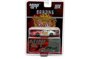 ~j GT × MIZD 1/64 LB-VGbg[NX GT Y 35GT-RR o `FCXJ[Mini GT x MIZD 1:64 LB - Silhouetteworks GT Nissan 35GT-RR BARONG chase car