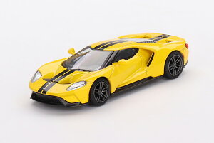 �~�j GT 1/64 �t�H�[�h GT �g���v���C�G���[Mini GT 1:64 Ford GT Triple Yellow