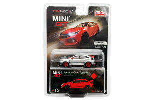 ~j GT 1/64 z_ VrbN ^CvR bh `FCXJ[Mini GT 1:64 Honda Civic TypeR Red chase car