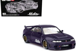 TSM ~jGT 1/64 Y XJCC GT-R R33 1995 JChEnEX ANeBuJ[{TSM MINI GT 1:64 Nissan Skyline GT-R R33 1995 Kaido House Active Carbon