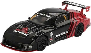 TSM ~jGT 1/64 }c_ RX7 LB X[p[VGbg nh Aho ^CTSM MINI GT 1:64 Mazda RX7 LB Super Silhouette LHD Advan Tire