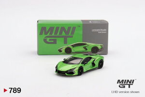 TSM �~�jGT 1/64 �����{���M�[�j �����G���g 2024 ���n���h�� �|�C�Y���O���[�����^���b�N ���F���f �Z���o���XTSM MINI GT 1:64 Lamborghini Revuelto 2024 LHD poison green metallic Verde Selvans