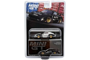 ~jGT 1/64 }c_ RX-7 LBX[p[VGbg oeBEH[N ubN `FCXJ[Mini GT 1:64 Mazda RX-7 LB-Super Silhouette Liberty Walk Black chase car