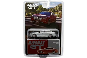�~�jGT 1/64 BMW i7 xDrive60 �A�x���`������ �`�F�C�X�J�[Mini GT 1:64 BMW i7 x Drive60 Aventurine Chase car