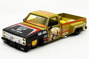 �X���n�E�X x Mizu �_�C�L���X�g 1/64 �V�{���[ �V���o���[�h �X�}�g���T�CKaido House x Mizu Diecast 1:64 Chevrolet Silverado Sumatran Rhino