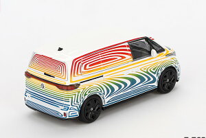 �~�jGT 1/64 �t�H���N�X���[�Q�� ID. �o�Y �v���g�^�C�v ���C���{�[ �`�F�C�X�J�[Mini GT 1:64 Volkswagen ID. Buzz prototype Rainbow chase car